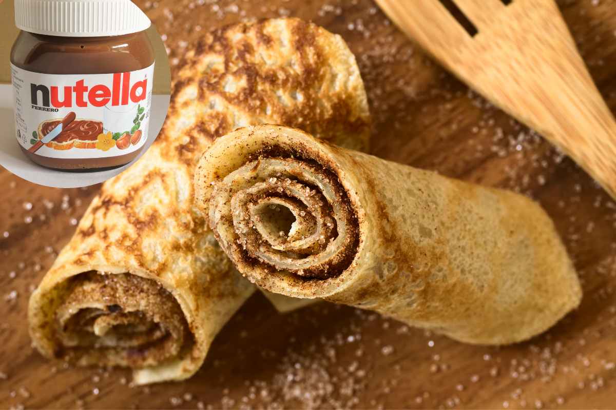 girella alla nutella e nutella