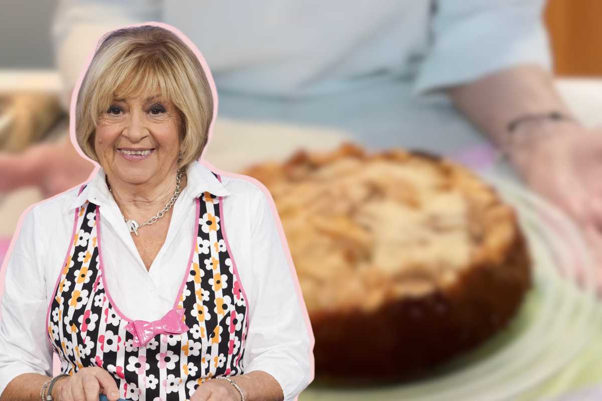 anna moroni che prepara torta